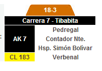 Nuevo Servicio Complementario 18-3 Carrera 7 - Tibabita 1