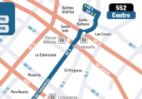 Nueva ruta ruta 552 Galicia - Centro 1