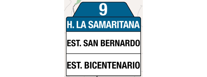 Ruta 9 – Hospital La Samaritana (profesionales y trabajadores sector salud)